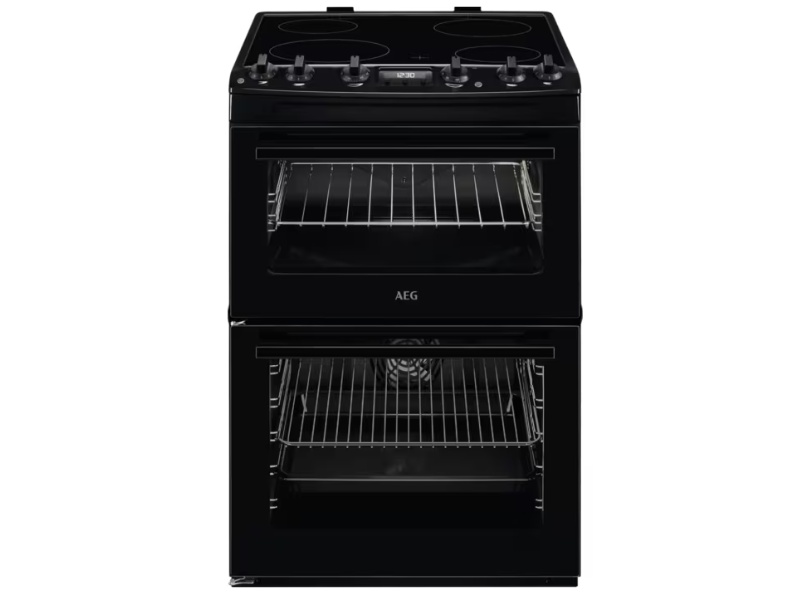 AEG CCX6540ACB Electric Cooker with Double Oven