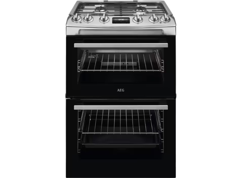 AEG CGX6130ACM Gas Cooker with Double Oven
