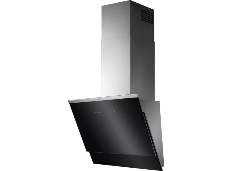 AEG DVE5671HG 9000 Silencetech 60cm Chimney Cooker Hood - Black - A Rated