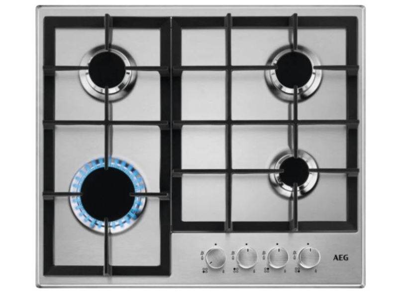 AEG HGB64200SM 60Cm 4 Burner Gas Hob