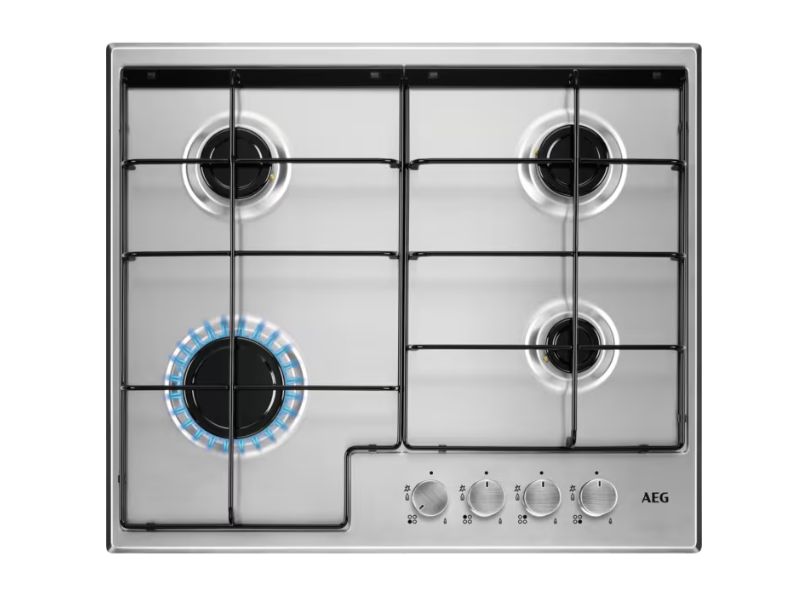 AEG HGX6400SM 60cm 4 Burner Gas Hob