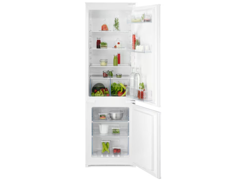 AEG NSC6N18ZES Integrated Frost Free Fridge Freezer