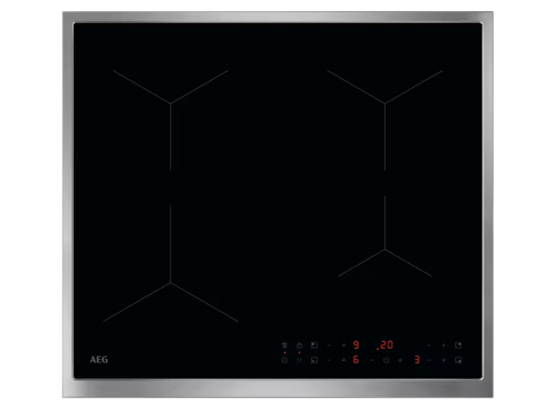AEG TN64IA00XB 58cm 4 Zone Induction Hob - Black
