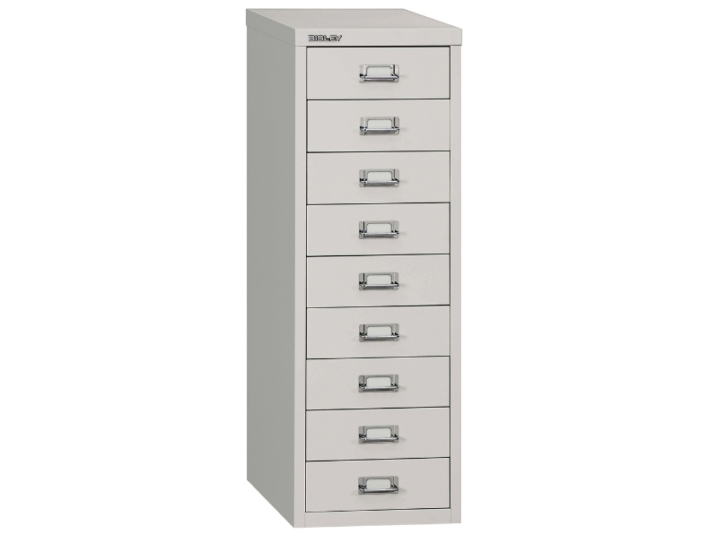 Bisley 9 Drawer Filing Cabinet