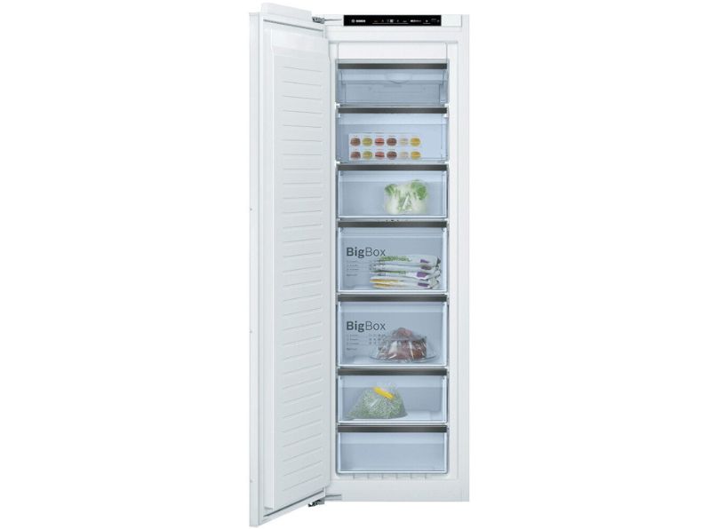 Bosch GIN81HCE0G Series 8 Integrated Freezer