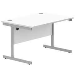 Ashvale Lytham Rectangular Office Desk | 1200X800 White