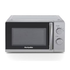 Montpellier MMW20SIL 20 Litre Compact Microwave Oven