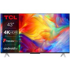 TCL 43P638K 43" 4K HDR Smart Android TV