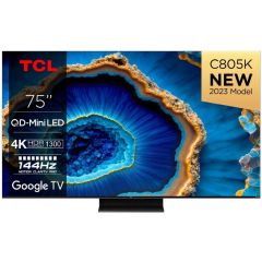 TCL 75C805K 75" 4K QLED Mini LED C805K Smart TV