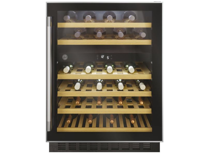 Hoover HWCB60UK/N Built In Wine Cooler - Black - G Rated