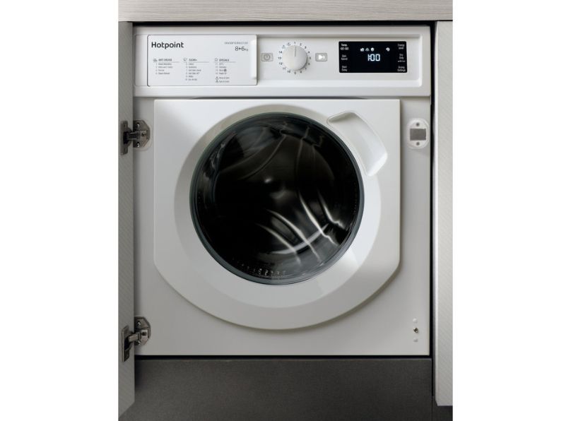 Hotpoint BIWDHG861485UK Integrated 8kg/6kg Washer Dryer