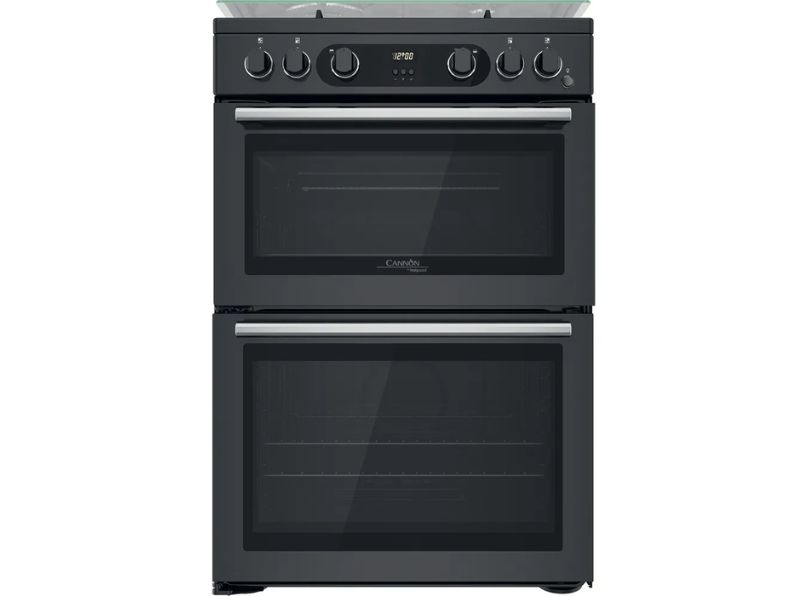 Hotpoint CD67G0C2CA Freestanding Gas Double Cooker