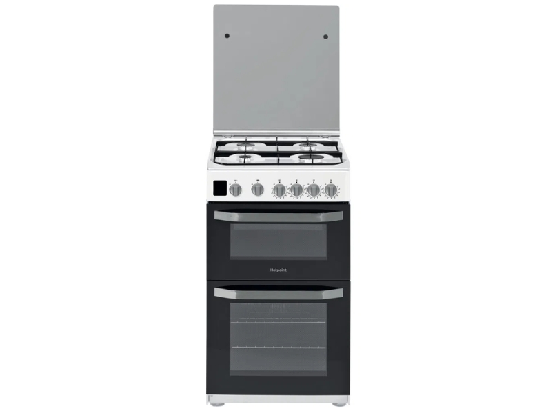 Hotpoint HD5G00CCW Gas Cooker With Gas Grill
