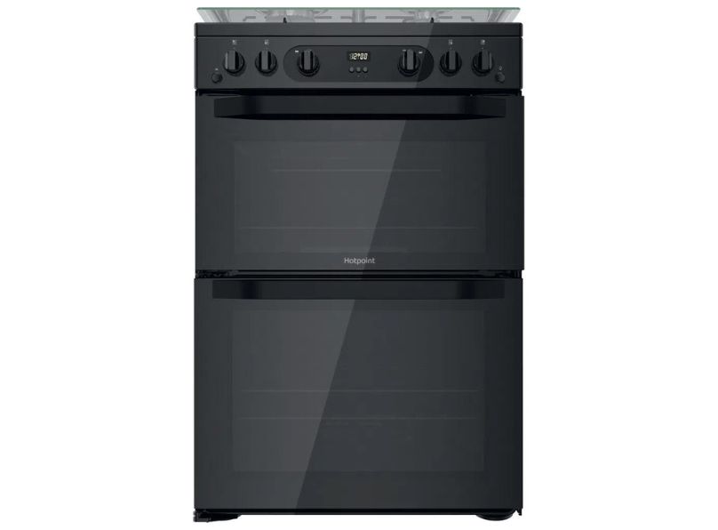 Hotpoint HDM67G0CCB Gas Double Cooker