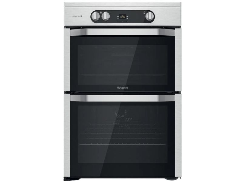 Hotpoint HDM67I9H2CX Induction Double Oven Cooker