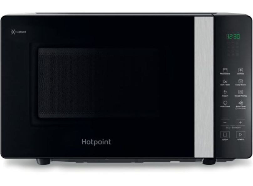 Hotpoint MWHF201B Freespace, Solo Microwave, 20L, Flatbed Technology, Smart Functions.
