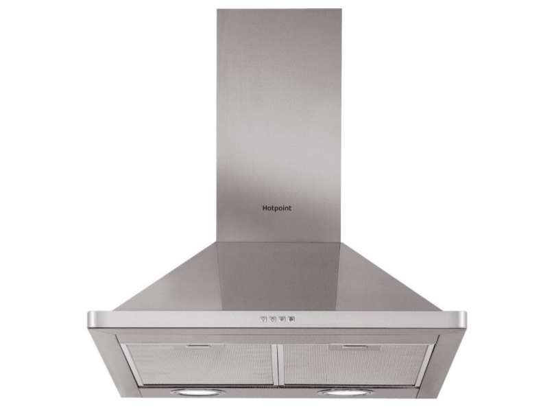 Hotpoint PHPN65FLMX Chimney Cooker Hood - Stainless Steel