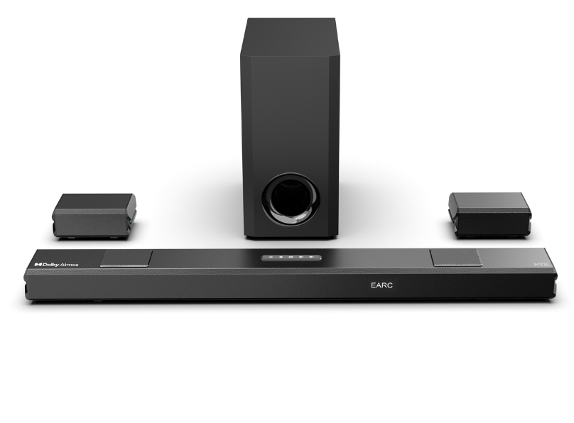 HYE 5.1.2ch 560W Dolby Atmos Bluetooth Soundbar + Wireless Subwoofer - Black - 512DSB28012