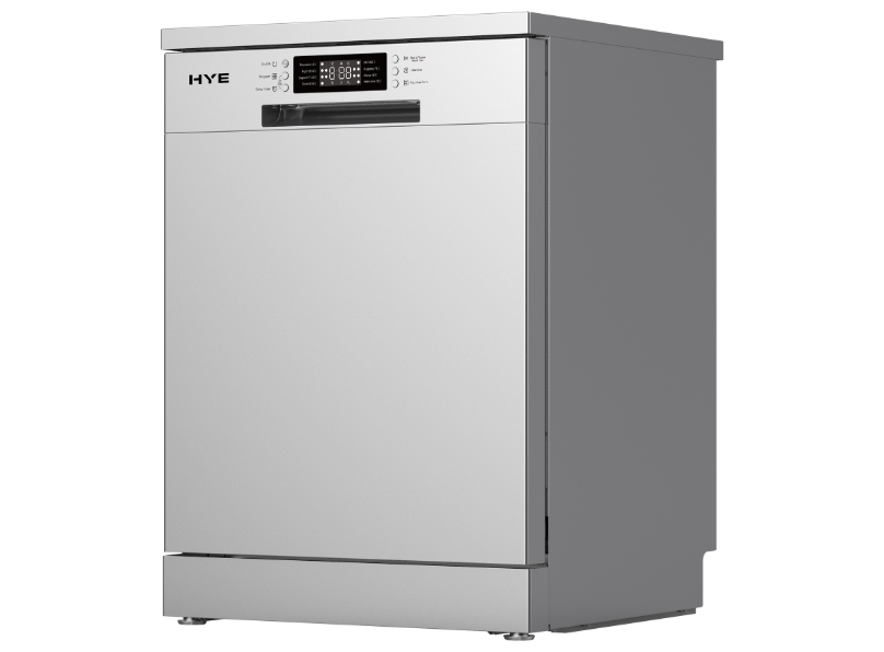 HYE 60cm Freestanding 14 Place Settings Dishwasher - Silver - DW0114PS04