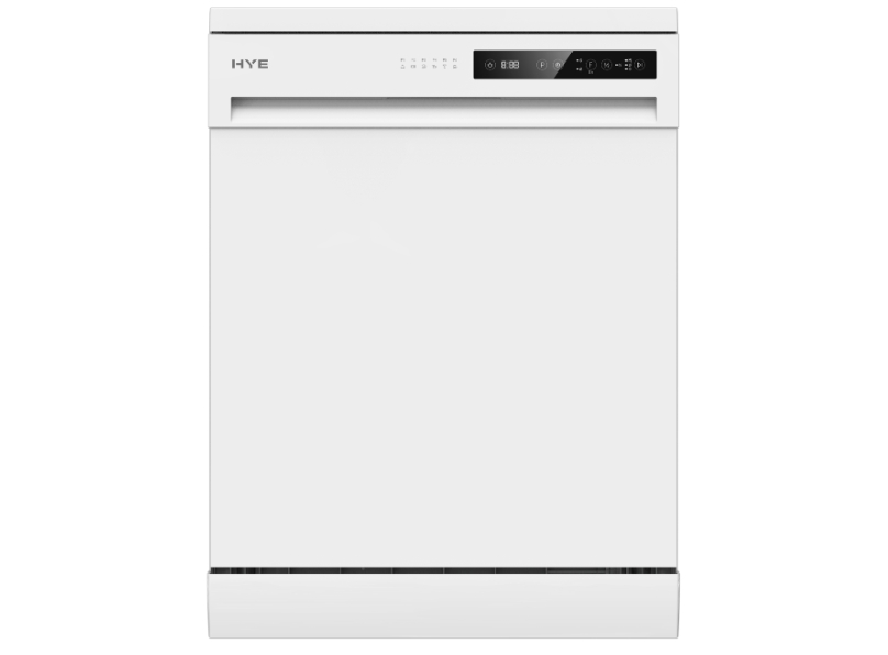 HYE 60cm Freestanding 14 Place Settings Dishwasher - White - DW0114PW25