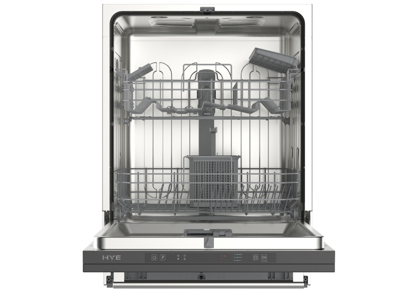 HYE 60cm 14 Place Settings Built-In Dishwasher - Silver - DW01B14PS19