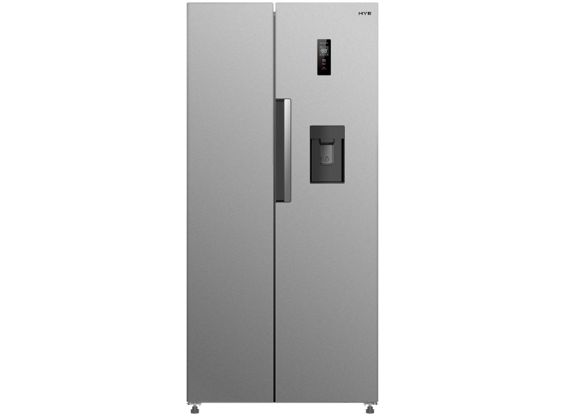 HYE 444 Litre American Fridge Freezer - Total No Frost - Water Dispenser - Silver - RF01AMWD460S03