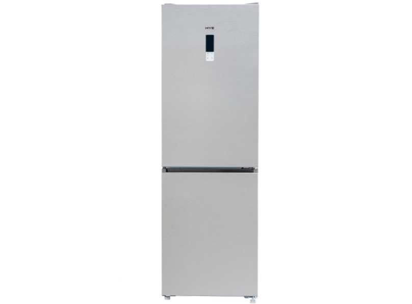 HYE 409 Litre Freestanding Fridge Freezer - No Frost - Silver - RF01FF409S03