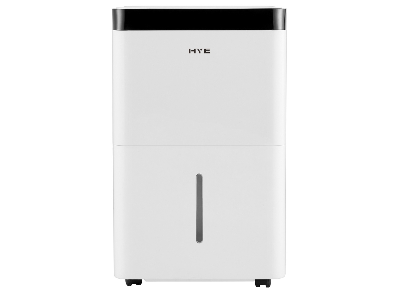 HYE 50L/Day Portable Dehumidifier with 5 Modes, 7.1L Water Tank, 24hr Timer - White