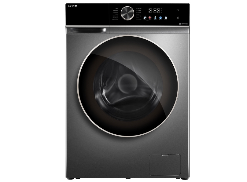 HYE Freestanding 10kg 1200rpm Washing Machine - Silver - W0110JT12DS07
