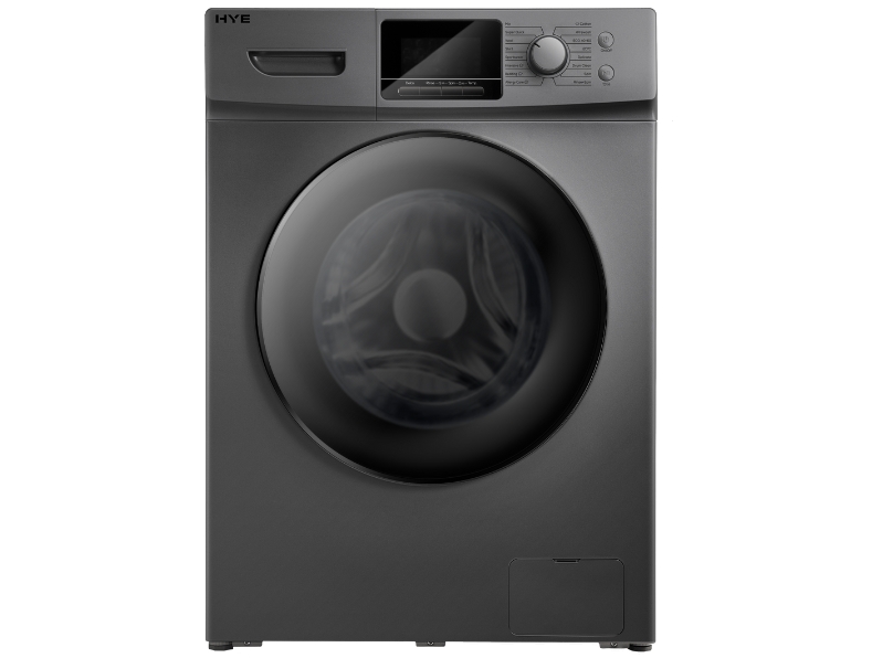 HYE Freestanding 12kg 1400rpm Washing Machine - Dark Silver - W0112WT14DS07