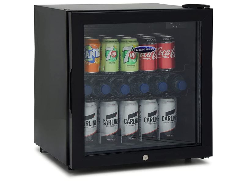 IceKing DF49K Tabletop Mini Drinks Fridge