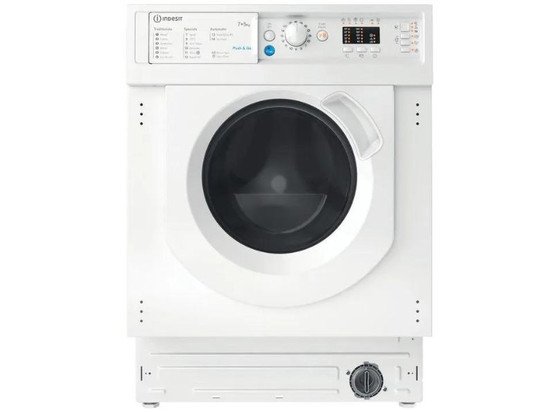 Indesit BIWDIL75125UKN 7kg/5kg Integrated Washer Dryer