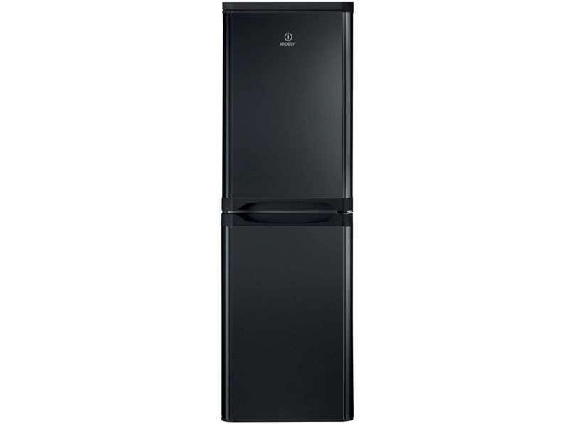 Indesit IBD5517BUK1 235L Freestanding 50/50 Fridge Freezer - Black