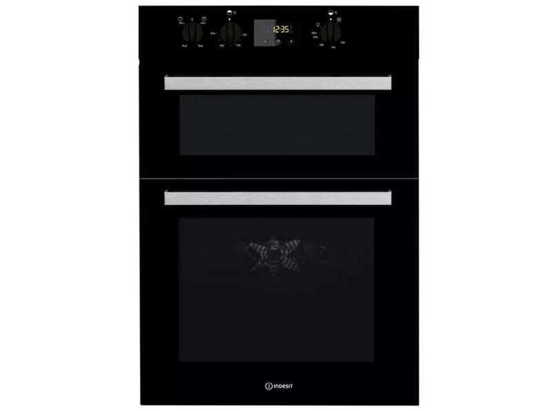 Indesit IDD6340BL Built-in Double Oven