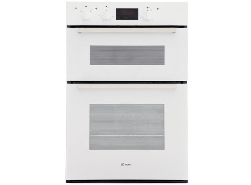 Indesit IDD6340WH Double Built-In Oven In White