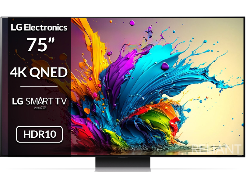 LG QNED91 75 Inch 4K QNED Smart TV - 75QNED91T6A