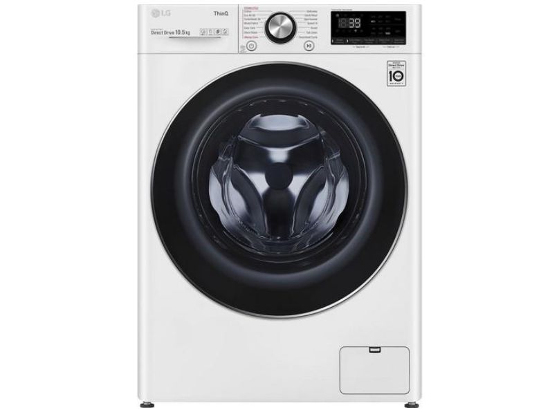 LG F6V1010WTSE 10.5kg 1600rpm Washing Machine with Turbowash 360