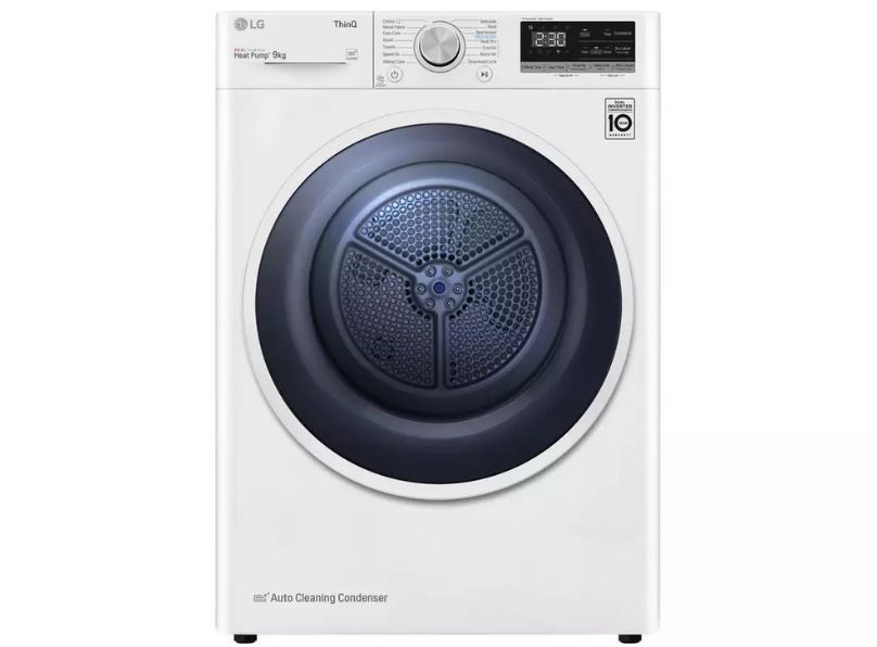 LG FDV309W 9kg Heat Pump Tumble Dryer