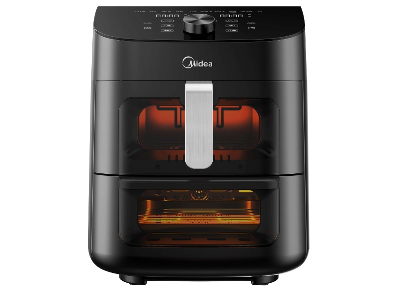 Midea MAF112B0BPKW Two-Zone 11L 1900W Air Fryer