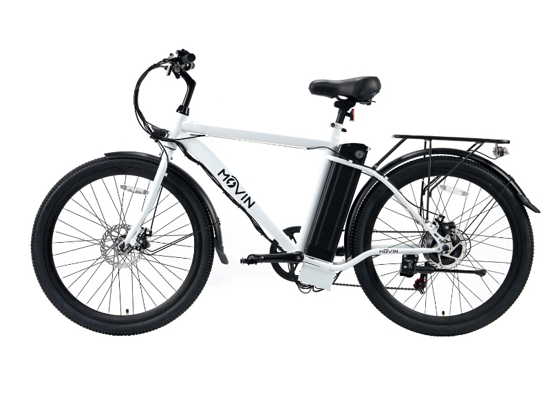 Movin M3 Hybrid Electric Bike White
