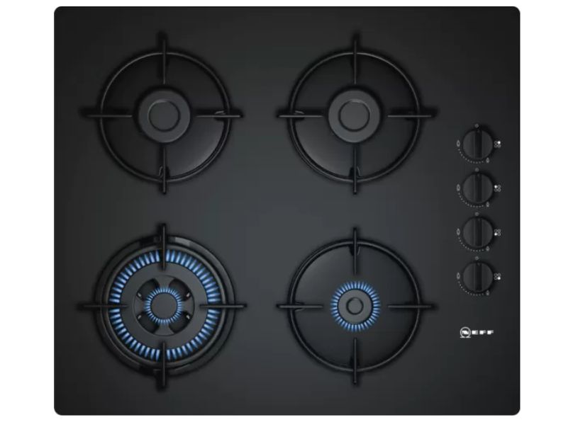 Neff T26CR51S0 59cm Gas Hob – Black
