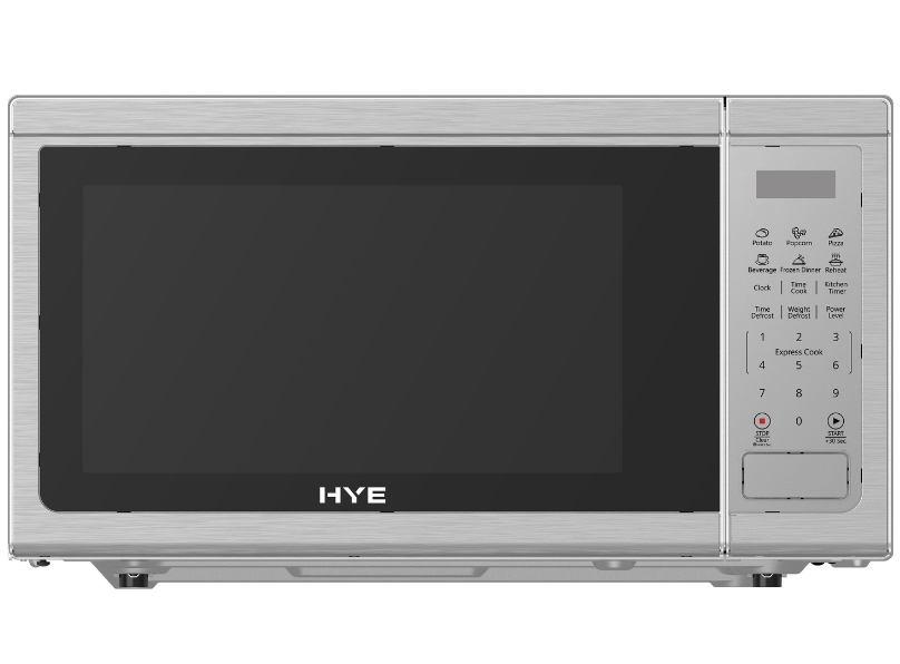 1000049321 HYE 30L 1000W Freestanding Digital Microwave Oven - Silver - SA01DM3010S13