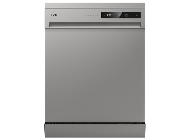 1000052804 HYE 60cm Freestanding 14 Place Settings Dishwasher - Silver - DW0114PS25 