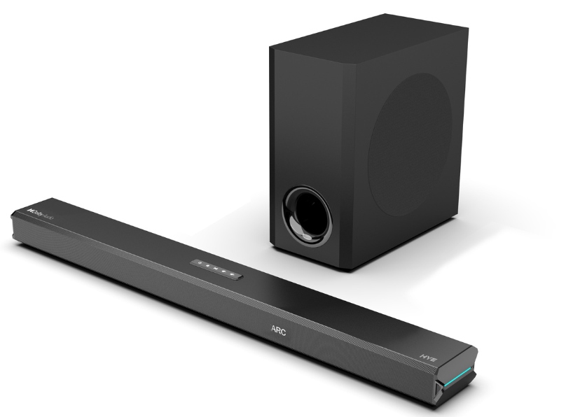 1000049645 HYE 2.1ch 240W Dolby Audio Bluetooth Soundbar + Wired Subwoofer - Black - 21DSB16012