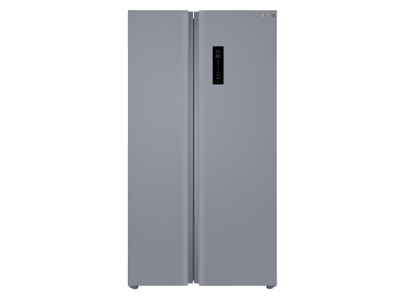 1000048436 HYE 505L American Fridge Freezer No Frost, Silver - RF01AM505S07