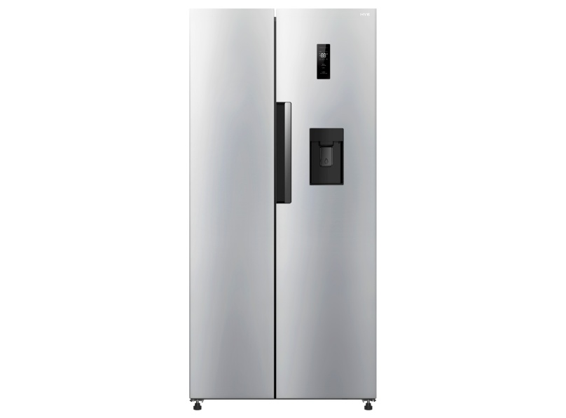 1000054858 HYE 444L American Fridge Freezer No Frost Water Dispenser, Inox RF01AMWD460DS03