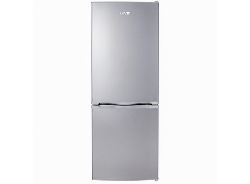 HYE 151L 60/40 Fridge Freezer with Static Cooling, Silver - RF01FF151S24 1000055288 HYE 151L 60/40 Fridge Freezer with Static Cooling, Silver - RF01FF151S24
