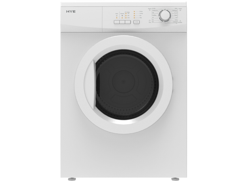 1000051220 HYE 7kg Vented Freestanding Tumble Dryer - White - D01VD07W13