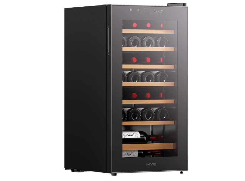 HYE 28 Bottle/88L Wine Cooler, Black - RF01WC28B31 1000054227 HYE 28 Bottle/88L Wine Cooler, Black - RF01WC28B31