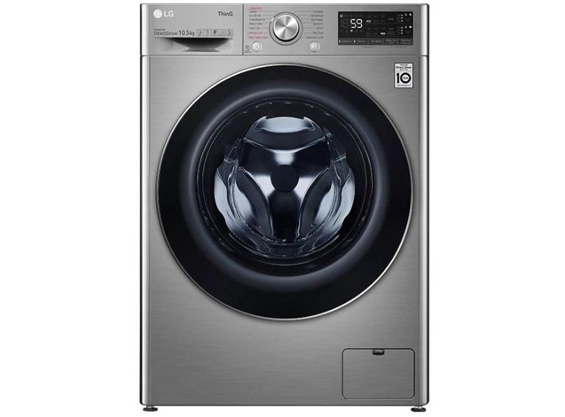 1000009392 LG F4V710STSA 10.5kg 1400rpm Washing Machine with TurboWash 360
